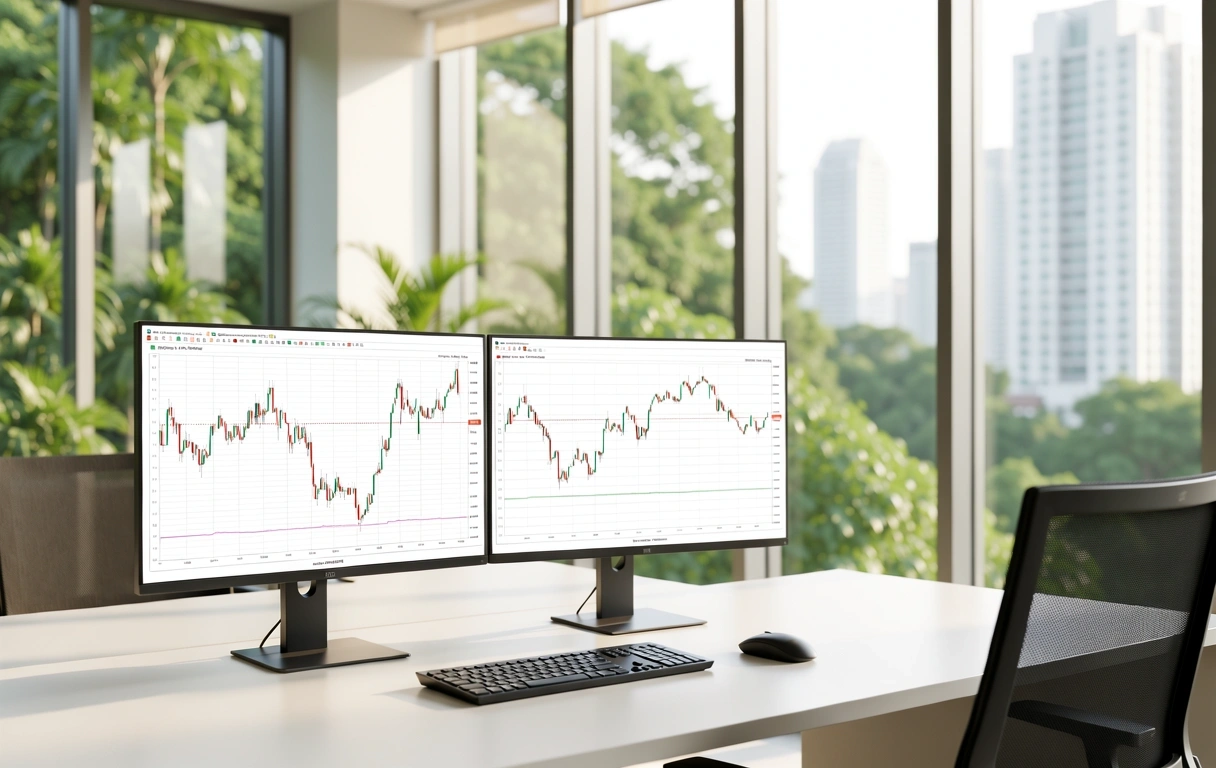 Persekitaran profesional Velorion Finance